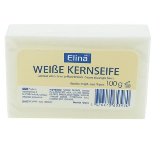Soap Elina curd soap white 100g