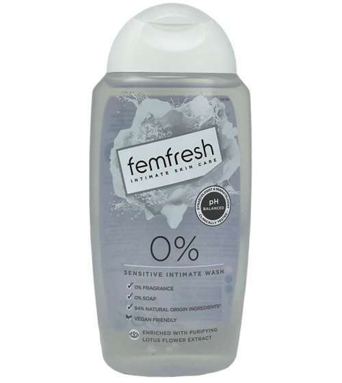 Femfresh 0% Sensitive Intimate Wash 250 ml