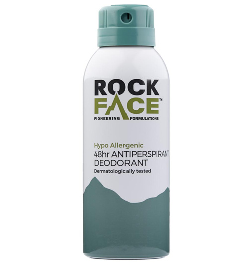RockFace men antiperspirant deodorant spray 150ml Hypo Allergenic 48h