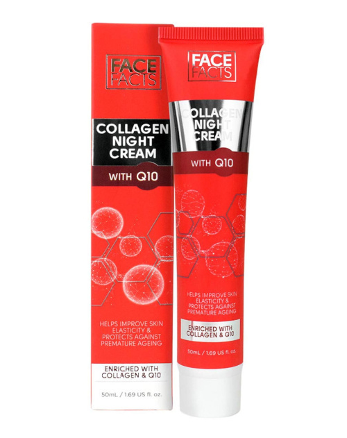 Face Facts Collagen & Q10 Night Cream 50 ml 