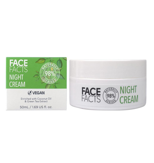 Face Facts 98% Natural Night Cream 50 ml