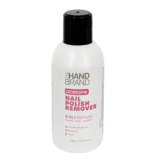 The Hand Brand Nail Polish Remover - 80% Acetone 150 ml 
