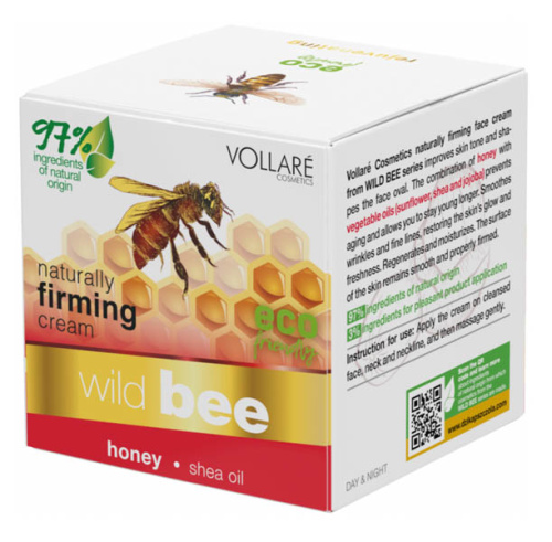 Vollare Wild Bee Face Cream 97% Natural ECO