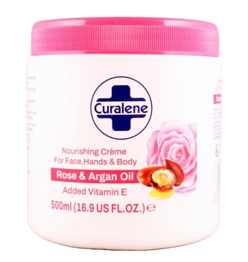 Curalene Moisturising Rose & Argan Oil 500ml