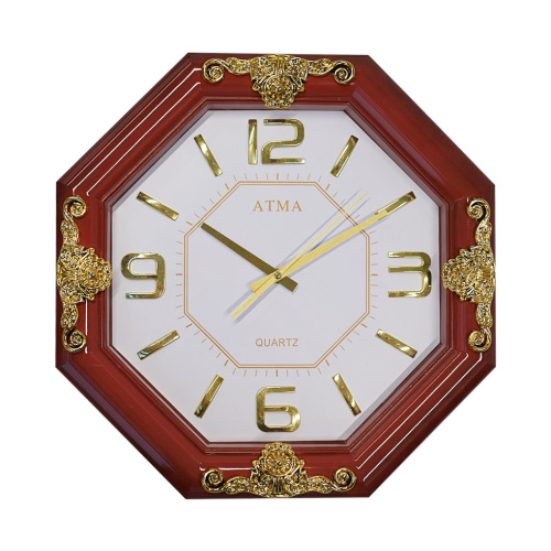 Atma Wall Clock Gold