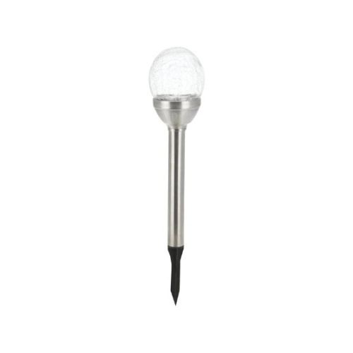 Solar Glass glass diameter 8 cm height 34 cm stainless steel foot
