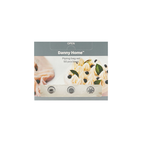 Danny Home Piping Bag Set 50pcs