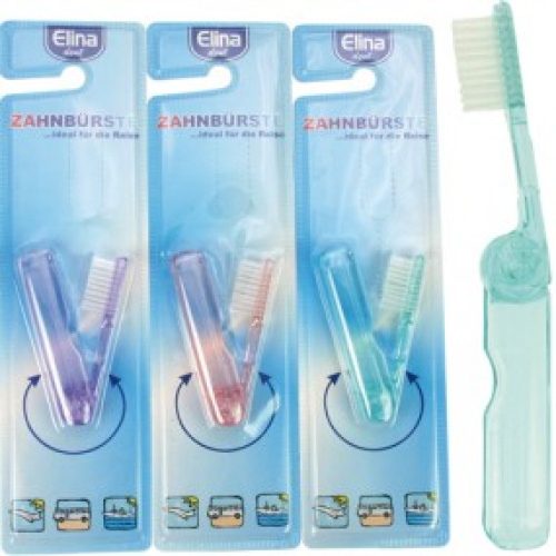 ELINA Folding Travel Toothbrush