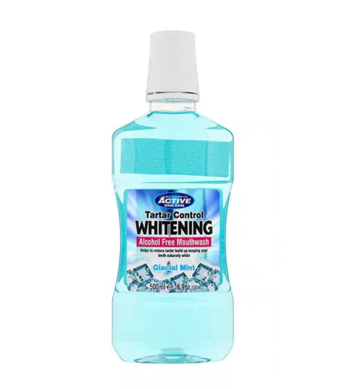 Active Mouthwash Without Alcohol - Glacial Mint 500ml