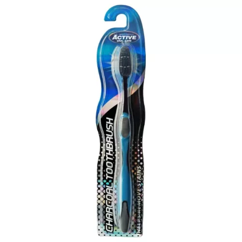 Beauty Formula Active Oral Care Charcoal Toothbrush Whitening