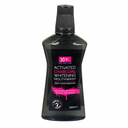 Xoc Charcoal Whitening Mouthwash 500ml