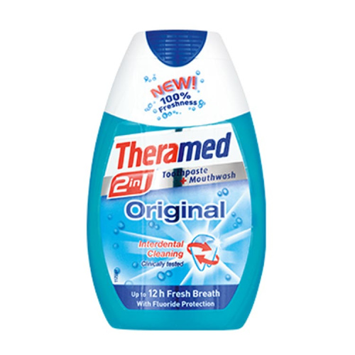 Theramed Original 2In1 Toothpaste & Mouthwash 75ml