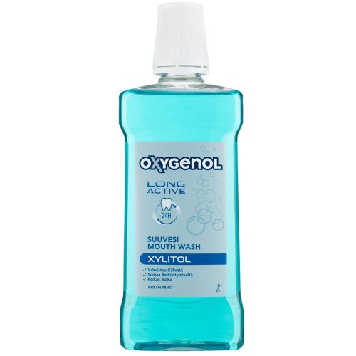 Oxygenol Zinc alcohol-free mouthwash 500ml