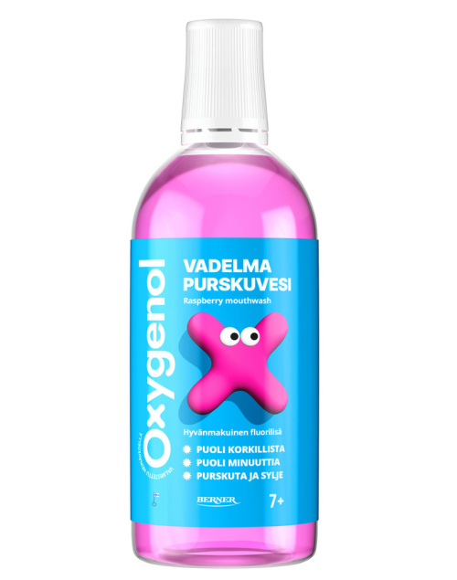 Oxygenol Vadelma purskuvesi 7+ 500ml