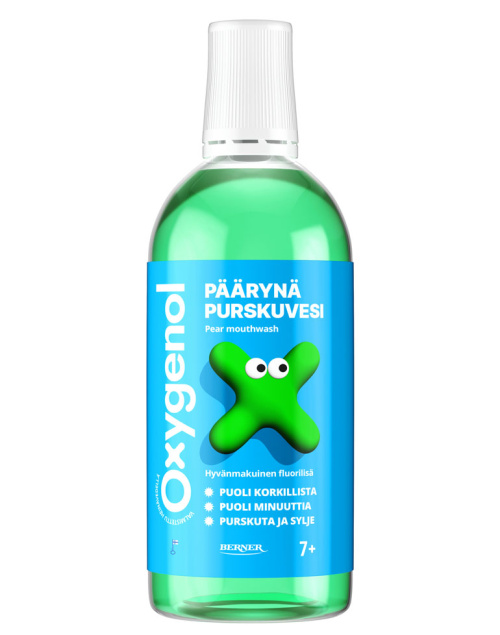 Oxygenol Päärynä purskuvesi 7+ 500ml