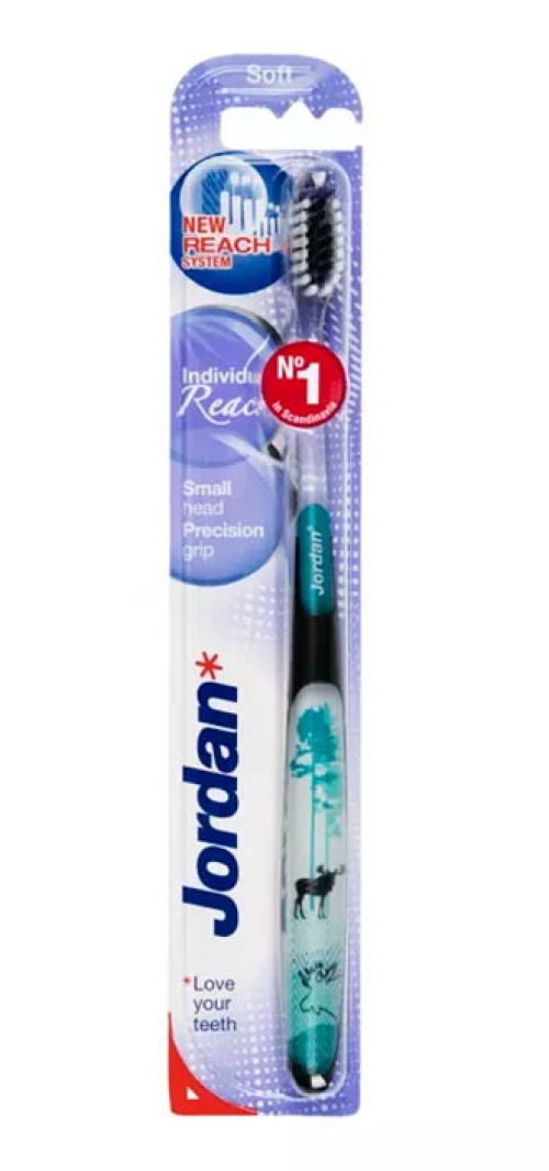Jordan Individual Reach Soft Toothbrush 1Pc