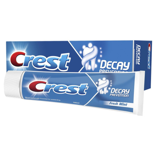 Crest Decay Prevention Toothpaste, Cavity Protection, Fresh Mint 100ml