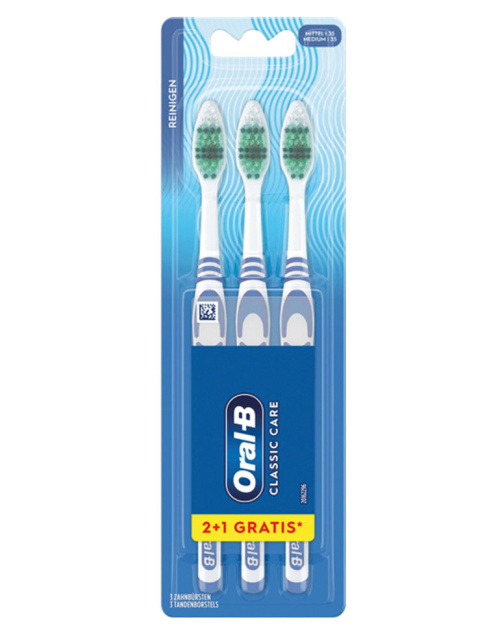 ORAL-B Classic Care 35, Medium (3-Pack)