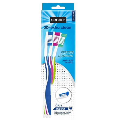 Sencefresh toothbrush 3pcs