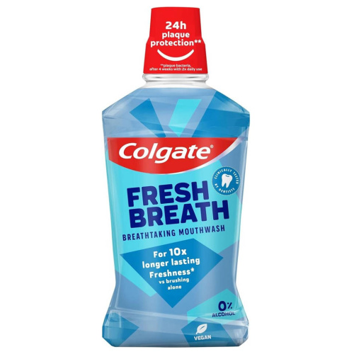 Colgate Mouthwash Fresh Breath Breathtaking 500ml