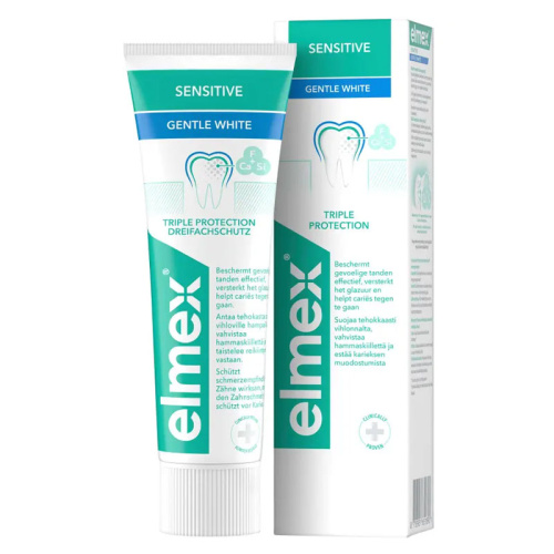 Elmex Toothpaste Sensitive Gentle White 75ml