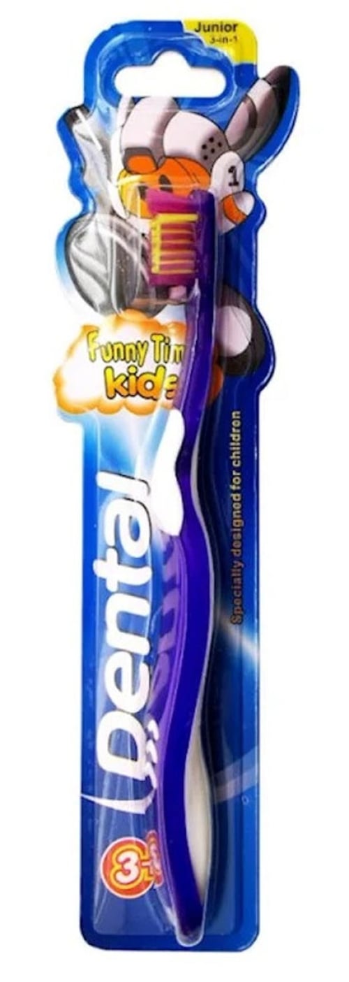 Dental Funny time Kids Toothbrush 3+