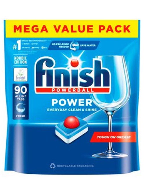 Finish Power All-in-1 dishwasher tablet 90 pcs