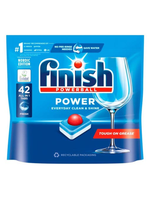Finish Power All in 1 dishwasher tablets 42 pcs