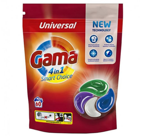 Gama washing pods Universal 4in1 60'sc