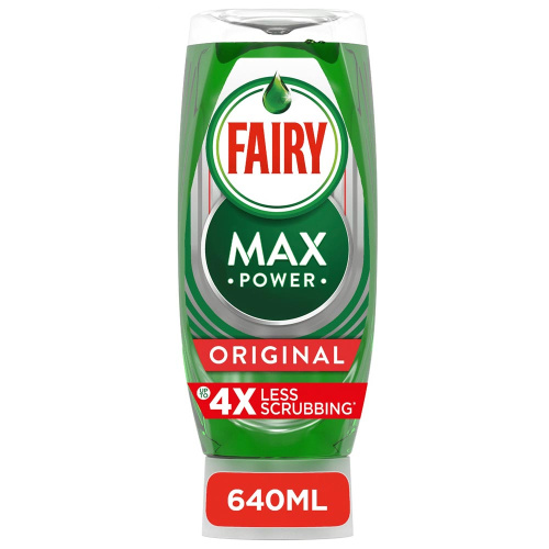 Fairy Washing Up Liquid Max Power Original 640ml