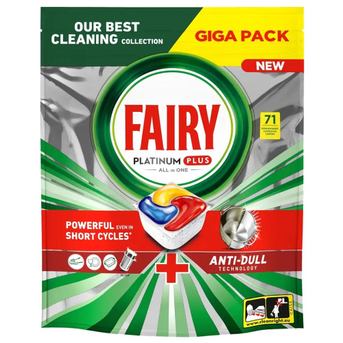 Fairy Dishwasher tablet Fairy Platinum Plus 71 pcs