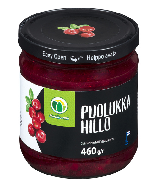 Herkkumaan Lingonberry Jam 460g