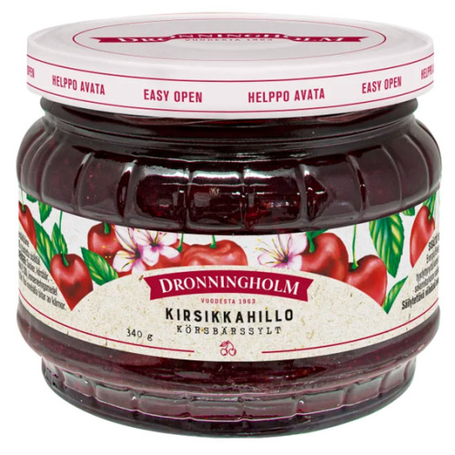 Dronningholm cherry jam 340g
