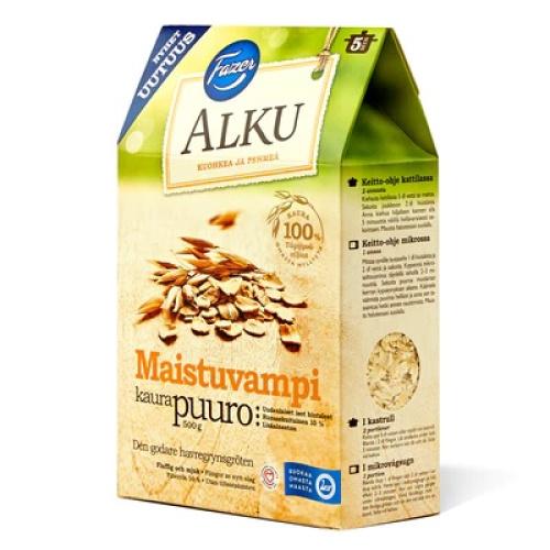Fazer Alku Tasty Oatmeal 500g