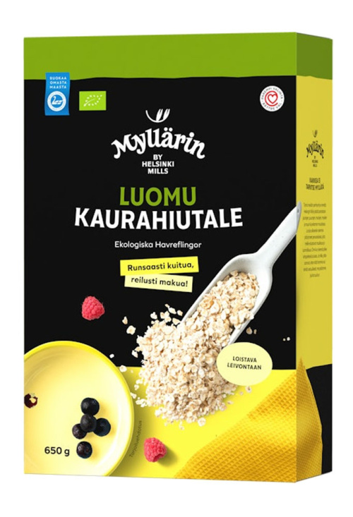 Myllärin Organic Oatmeal 650g