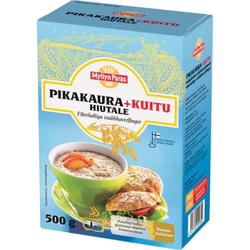 Myllyn Paras Quick oats + Fiber Flakes 500 g
