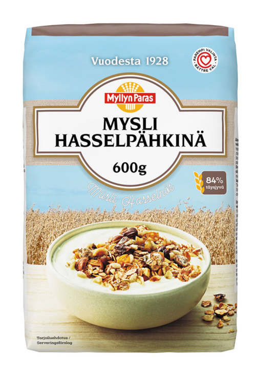 Myllyn Paras Muesli Hazelnut 600g