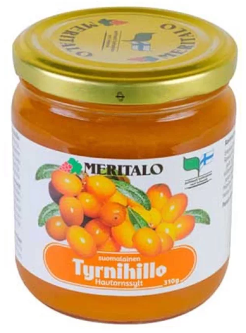 Meritalo Finnish Sea Buckthorn Jam 310g