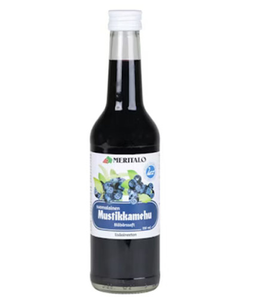 Meritalo Finnish Bilberry juice 350ml