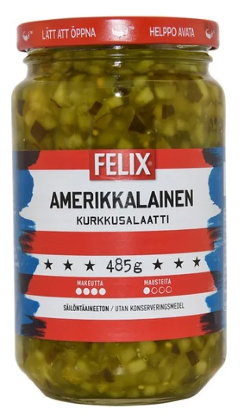 Felix American cucumber salad 485g