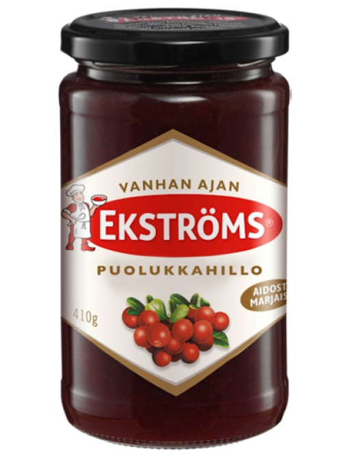 Ekströms Old-fashioned lingonberry jam 410g