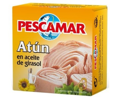 Pescamar Tuna in sunflower oil 80 g