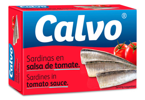 Calvo sardines in tomato sauce 120g/84g