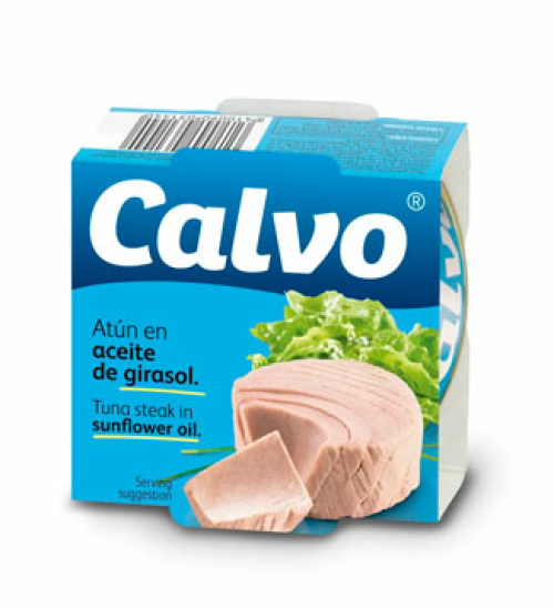 Calvo tuna in sunflower oil 160