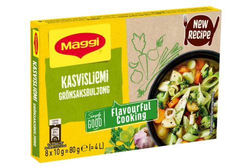 Maggi Vegetable Broth 80g 8 pieces