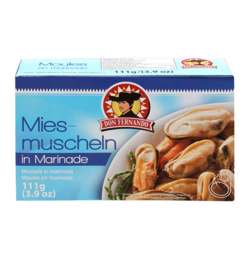 D.Fernando Blue mussel in marinade 111g