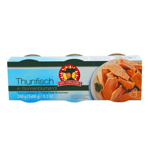 D.Fernando Tuna In Sunflower Oil 240g