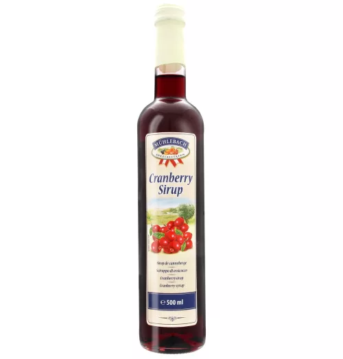 Mühlebach Cranberry syrup 500 ml