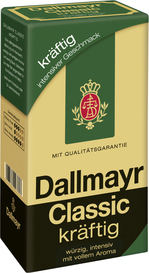Dallmayr classic strong coffee powder 500g