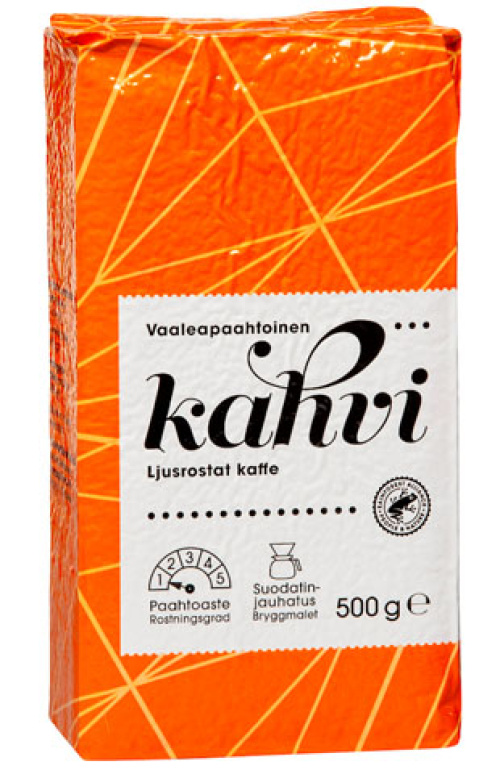 Menu light roast coffee 500g filter grind RFA